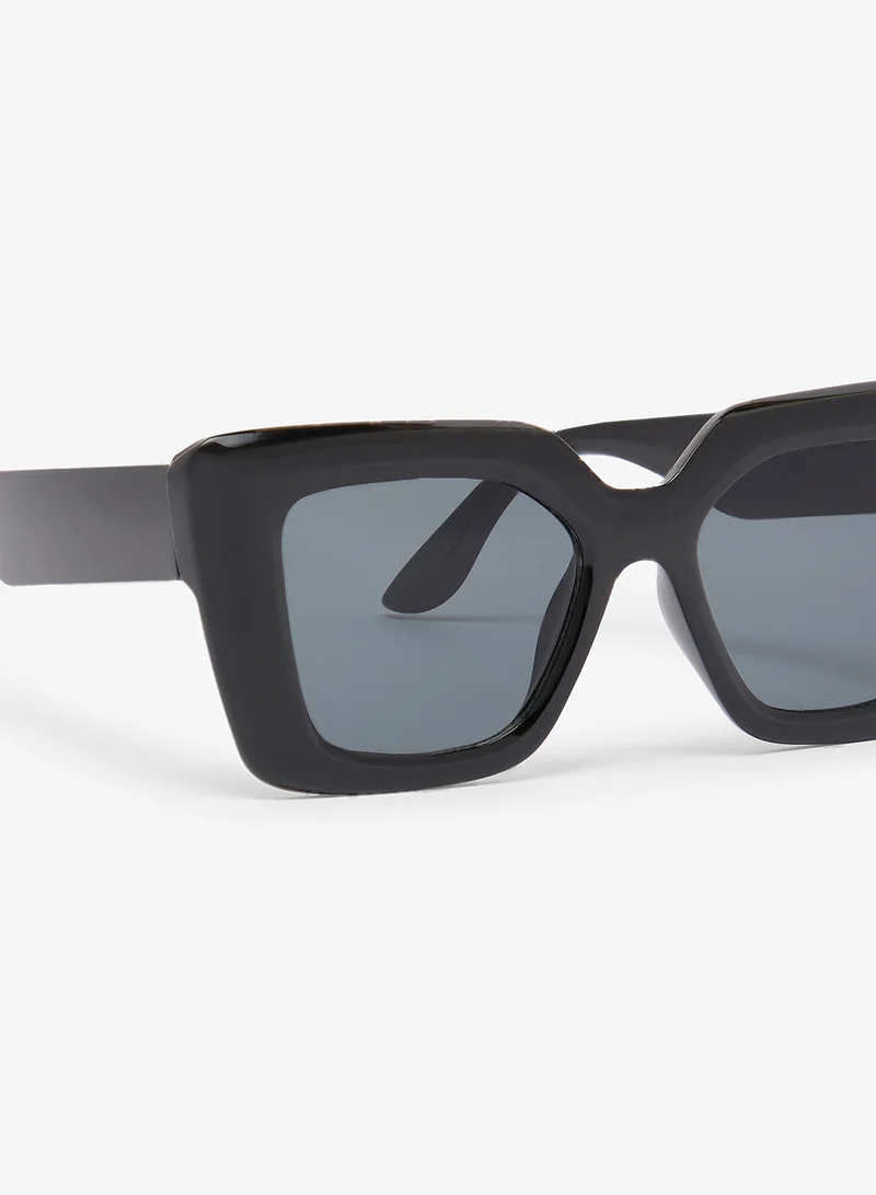 Ginger Black Classic Square Sunglasses for Women | Best Price UAE